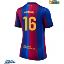 Barcelona Rodri Hernandez #16 Hjemmedrakt Dame 2026-27 Kortermet